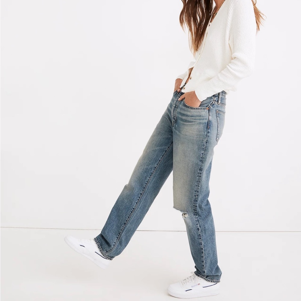 Madewell Dadjean in Duane Wash: Ripped Edition - Picture 2 of 4